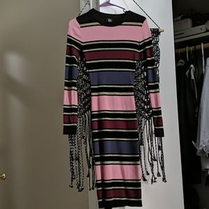 Derek Heart Fitted Body Dress